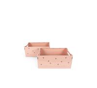 Lot de 2 boites de rangement pliable Cherry