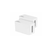 Lot de 2 boîtes de rangement pour multiprise - 23,5 cm [Callstel]