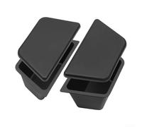 Lot de 2 boîtes de rangement pour voiture - 25,7 x 14,4 x 1,8 cm et 26,7 x 15,3 x 18,9 cm - Pour Li Auto i6 2025 - En TPE étanche - Double couche