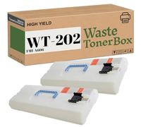 Lot de 2 boîtes de rechange pour toner usagé Canon WT-202 | Pour imprimante ImageRUNNER Advance C3330i C3530i C3525i C3325i C5535i C5535 C5540 C5550 C5560