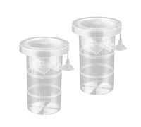 Lot de 2 boîtes d'élevage flottantes pour aquarium - Pour pondre et rôtir des poissons en toute sécurité - Séparateur de jardin d'enfants réutilisable