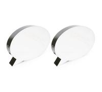 Lot de 2 boîtes lumineuses à LED en forme de bulle pour écrire 2 stylos pour fête d'anniversaire, mariage