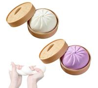 Lot de 2 boîtes mystères géantes à écraser - Décompression - Soulage l'anxiété et le stress - Avec boîte à vapeur - Jouets pour s'amuser