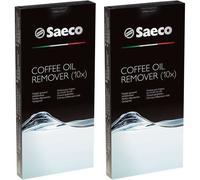 Lot de 2 boîtes pastilles dégraissantes (x10) pour machine à café Espresso Saeco, Philips - CA6704/99