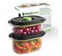 FoodSaver Pack Boîtes fraîcheur 0,7 L + 1,2 L