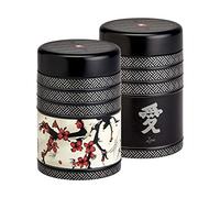 Lot de 2 boîtes rondes Kyoto pour le thé 125 g