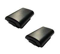 Lot de 2 boîtiers de batterie pour manette de jeu Xbox 360 sans fil - Ajustement parfait - Stable et durable - Noir