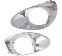 Lot de 2 boîtiers de feux antibrouillard argentés pour RX350 2013-2015 - Boîtier de phare antibrouillard pour garniture d'anneau, décoration extérieure côté gauche et droit