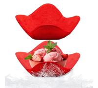 Lot de 2 bols à micro-ondes résistants à la chaleur, support anti-brûlure pour maison, appartement, cuisine, camping, préparation des repas, soupe, cuisine, four, kit d'accessoires en tissu de