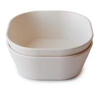 Mushie Bols carrés – Lot de 2 – Ivory