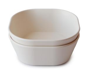 Lot de 2 bols carrés Ivory