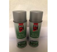LOT DE 2 BOMBE DE PEINTURE ALUMINIUM SPRAY DE MARQUE AUTO K GRIS ARGENT (1.1267)