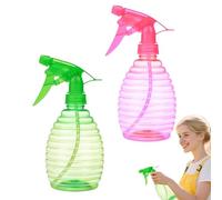 Lot de 2 bombes à pression étanches pour la maison, le jardin, le nettoyage de la pelouse, le patio, les pots à l'extérieur, pulvérisateur léger | Pulvérisateurs rechargeables de 500 ml avec buse