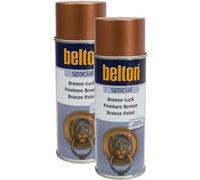 Lot de 2 bombes de peinture Belton effet bronze cuivre 400ml