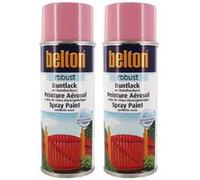 Lot de 2 bombes de peinture Belton Robust Pastel Rose 400ml