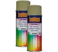 Lot de 2 bombes de peinture Belton Spectral RAL1014 Ivoire 400ml