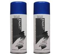 Lot de 2 bombes de peinture - bleu checkington - AMT Bleu