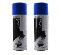 Lot De 2 Bombes De Peinture - Bleu Mat - Amt