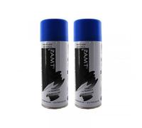 Lot de 2 bombes de peinture - bleu mat - AMT Bleu