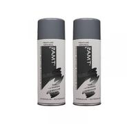 Bombe de peinture - AMT - Lot de 2 - 330ml - Gris ciment - Acrylique intérieur/extérieur