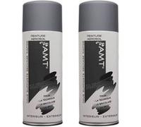 Lot De 2 Bombes De Peinture - Gris Mat - Amt