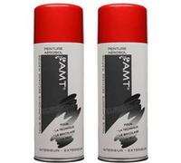 Lot De 2 Bombes De Peinture - Rouge Métallisé - Amt