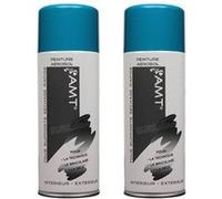 Bombe de Peinture - AMT - BPA13 - Lot de 2 - 330ml - Bleu Turquoise