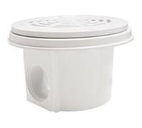 Lot de 2 bondes de fond à visser Blanc (liner) - Hayward Couleur Unique G