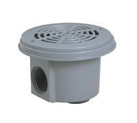 Lot de 2 bondes de fond à visser Gris Clair (liner) - Hayward