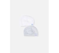 Lot de 2 bonnets bébé blanc/gris 0/1M(50/54)