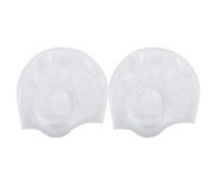 Lot de 2 Bonnets de Bain pour Adultes, Imperméables, en Silicone Hautement élastique, des Oreilles, Fournitures de Piscine