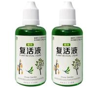 Lot de 2 boosters de racines pour plantes d'intérieur, engrais liquide pour soutenir la croissance, améliorer les feuilles vertes, revitaliser les plantes d'intérieur, fournitures jardinage pour