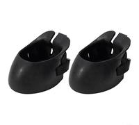 Lot de 2 bottes de cheval en caoutchouc antidérapantes pour soins aux blessures (L)