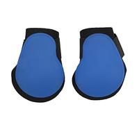 Lot de 2 bottes de soutien pour chevaux | Protège-jambes réglables pour sauter/équitation/entraînement | Coque en PU légère avec conception à prise sécurisée | Équipement de (blue hind legs M)