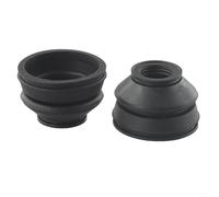 Lot de 2 bottes en caoutchouc pour joint à rotule et extrémité de la barre de roulement avec une durée de vie améliorée sur l'angle de direction complet
