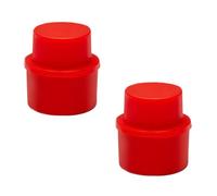 Lot de 2 bouchons à pompe pour boissons gazeuses