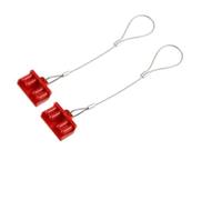 Lot de 2 bouchons anti-poussière 50 A 50 A en plastique pour ranger les clubs de sport, les berlines, les vélos de remorquage et les voitures à formule