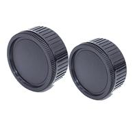 Lot de 2 bouchons arrière + 2 bouchons de corps compatibles avec pour LM-Mount pour Ricoh A12 LM M3, M2, M1, M4, M5, CL, M6, MP, M7, M8, M9(2 sets)