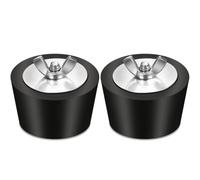 Lot de 2 Bouchons d’Hivernage Piscine 2" à 2,5", Bouchons Expansibles en Caoutchouc avec Boulon INOX pour Skimmer et Refoulement(2 to 2.5 inch)