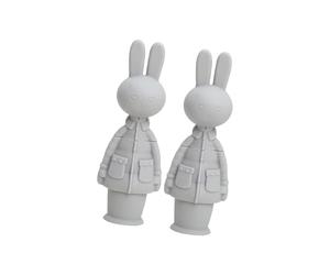 Lot de 2 bouchons de bouteille de vin en silicone avec bouchon en forme d'animal de dessin animé pour une excellente étanchéité dans différents paramètres d'utilisation