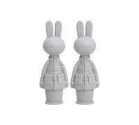 Lot de 2 bouchons de bouteille de vin en silicone pour garder le vin rouge frais à la maison ou lors de fêtes