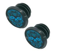 Lot de 2 bouchons de cintre VTT Gist Switch Skull Noir
