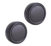 Lot de 2 bouchons de corps et bouchon d'objectif arrière compatibles avec Fuji XS10 XT30II XT30 XT4 XT3 XT100 XA7 XA10