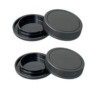 Lot de 2 bouchons de corps et cache d'objectif arrière pour Compatible avec Canon EOS M50II M50 M100 M3 M5
