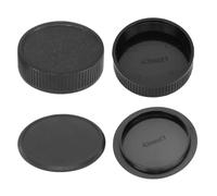 Lot de 2 bouchons de corps et capuchon d'objectif arrière M42 | Pour PRAKTICA MTL3 MTL5, pour Meyer-Optik 50 mm f/1.8, pour Pentax SMC takumar 55 mm f/1.8, pour Helios-44-2 58 mm f/2