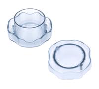 Lot de 2 Bouchons de Couvercle de Rechange pour Vitamix Récipient à Profil Bas Advance de 64oz, Couvercle de Rechange pour Mixeur compatible avec Vitamix Série 7500, Modèle Pro 750 et Plus