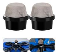 Lot de 2 bouchons de filtre de purge d'air 190106Z en acier inoxydable pour filtres Pentair, Clean and Clear Plus, EasyClean D.E. et Quad D.E, etc
