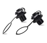 Lot de 2 bouchons de gonflage unidirectionnels de rechange pour kayak gonflable Intex