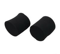 Lot de 2 bouchons de haut-parleur en mousse pour réduction de la résonance des basses, 72 mm de diamètre x 60 mm de hauteur, amélioration du son (95 x 100 mm)