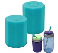 Lot de 2 bouchons de paille magnétiques pour gobelets, accessoires de rechange pour bouteille, plage, voyage, escalade, pique-nique, alpinisme, randonnée, activités de plein air